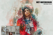 Wet Watercolor Photoshop Action, an Action Add-On by AndriyFM (Thumbnail 17 of 20)