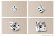 Square Twist Brochure Mockup, a Print Template by Orak Orek (Thumbnail 2 of 6)