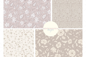 French Gray Pattern Bundle