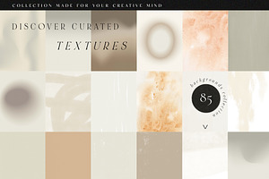 NUDE Neutral Textures & Infographic