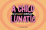 Mono and Friends, a Script Font by alit design (Thumbnail 7 of 20)