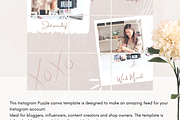 Instagram Puzzle - CANVA Template, a Social Media Template by Tegefeldt Design (Thumbnail 4 of 5)