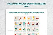 96 daily routine kids schedule cards, a Card Template by ann_etc (Thumbnail 5 of 6)