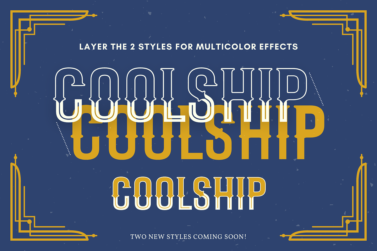 Coolship Font Family, a Serif Font by Jessica Deel Creative Co. (Photo 7 of 7)
