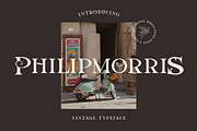 Philipmorris Bold Retro Font, a Serif Font by JumboDesign (Thumbnail 1 of 8)