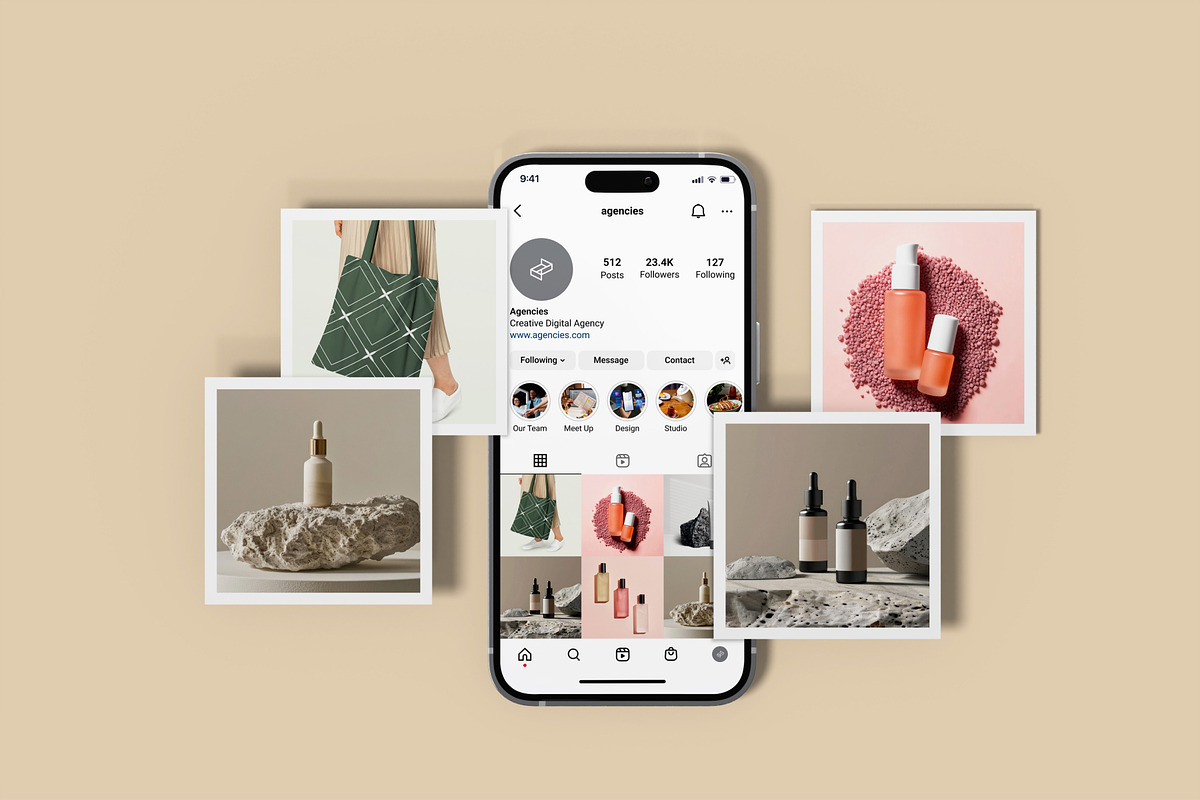 Social Media Mockup, a Device Mockup by SLAB! Design (Photo 5 of 7)