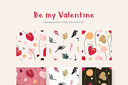 Be my Valentine flowers collection, a Seasonal Illustration by Volha Studio (Thumbnail 9 of 11)