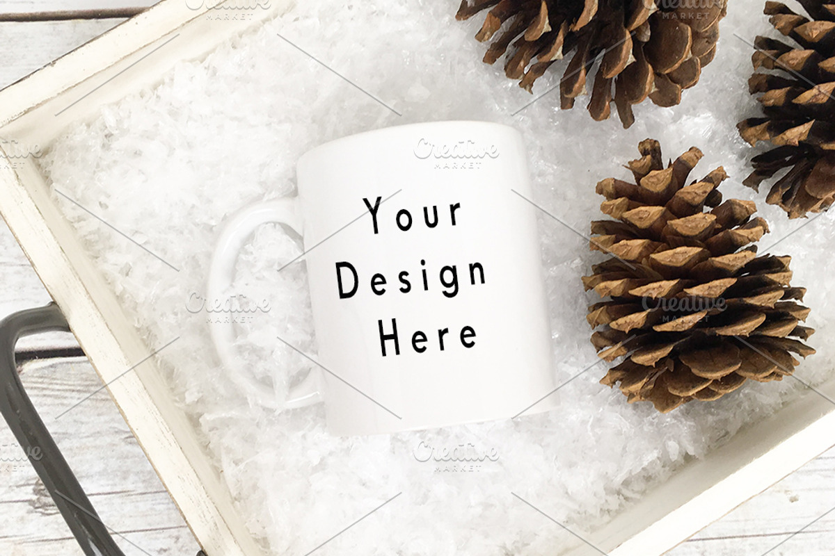 Holiday Mug Mockup Photo Bundle, a Photo by Hudson Lark Studio (Photo 7 of 7)
