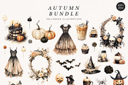 Autumn Bundle, a Decorative Illustration by PeDe Designs (Thumbnail 9 of 9)