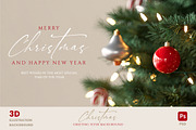 Christmas Greeting Flyer Background, a Design Template by TandemStock (Thumbnail 1 of 3)