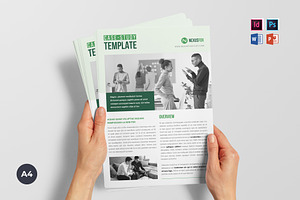 Case Study Template, a Flyer Template by Orcshape Studio