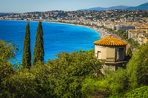 View of Nice from the viewpoint, an Arts & Entertainment Photo by Alpine Dreams