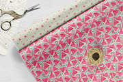 Watercolor Watermelon Patterns Set, a Pattern Graphic by Oksana Dovhopol Art (Thumbnail 11 of 11)