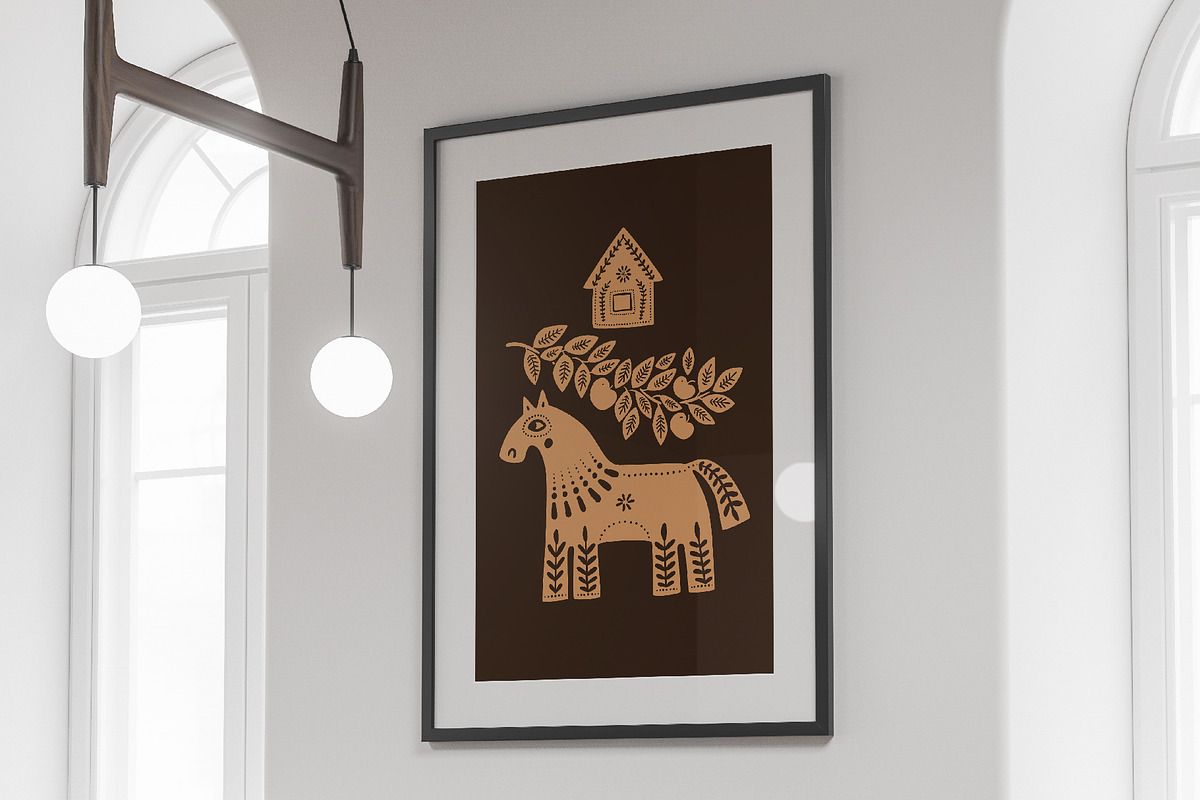 Lady Autumn. Vector feminine mystery, an Object Graphic by anna khramtsova (Photo 13 of 14)