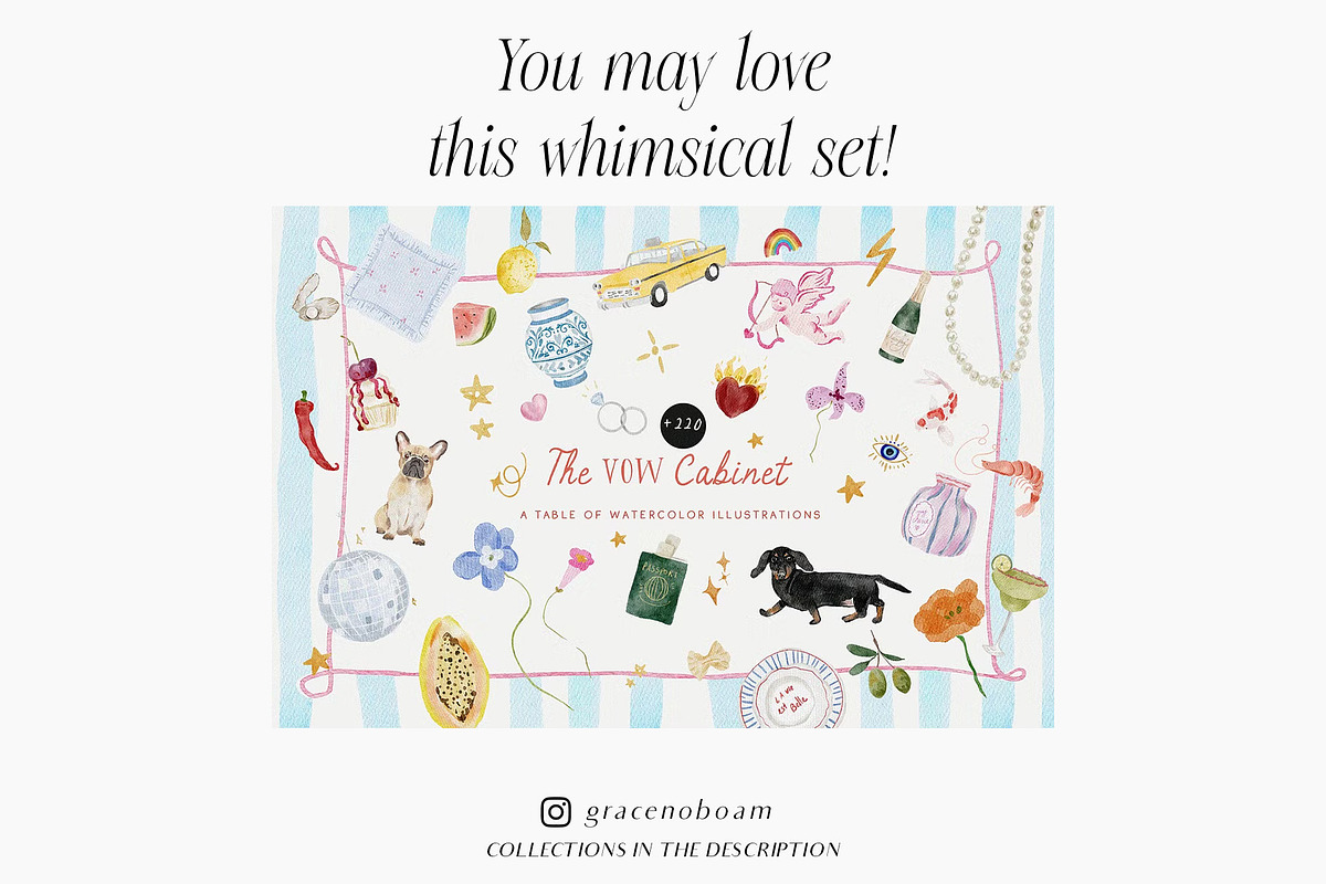 Hand-drawn quirky whimsy flowers, a Decorative Illustration by Grace Noboa Illustrations (Photo 14 of 14)