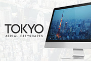 Tokyo Aerial Cityscapes Photo Bundle