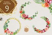 Oriental Botanical Watercolor Set, a Decorative Illustration by AnitaPol (Thumbnail 8 of 15)