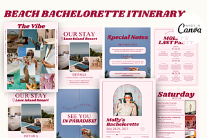 Bachelorette Party Itinerary Planner