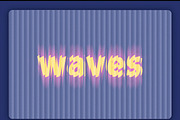 Glowing Glass Text Effect PSD, a Mockup by McLittle Stock (Thumbnail 5 of 5)
