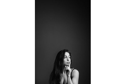 shh hush secret silent shush finger, a Person Photo by Photo Drive Studio