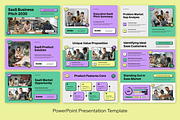 SaaS Business Pitch Powerpoint, a Presentation Template by Sixtemp (Thumbnail 2 of 3)