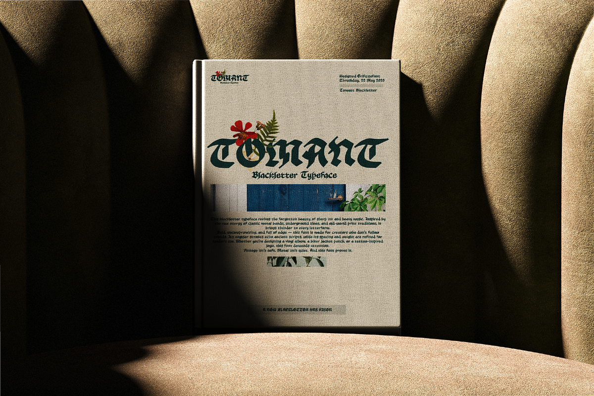 Tomant Blackletter Font, a Blackletter Font by Erifqizefont (Photo 5 of 10)