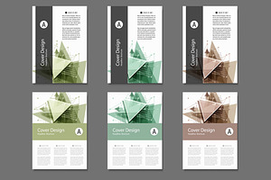 Abstract Triangle Brochure