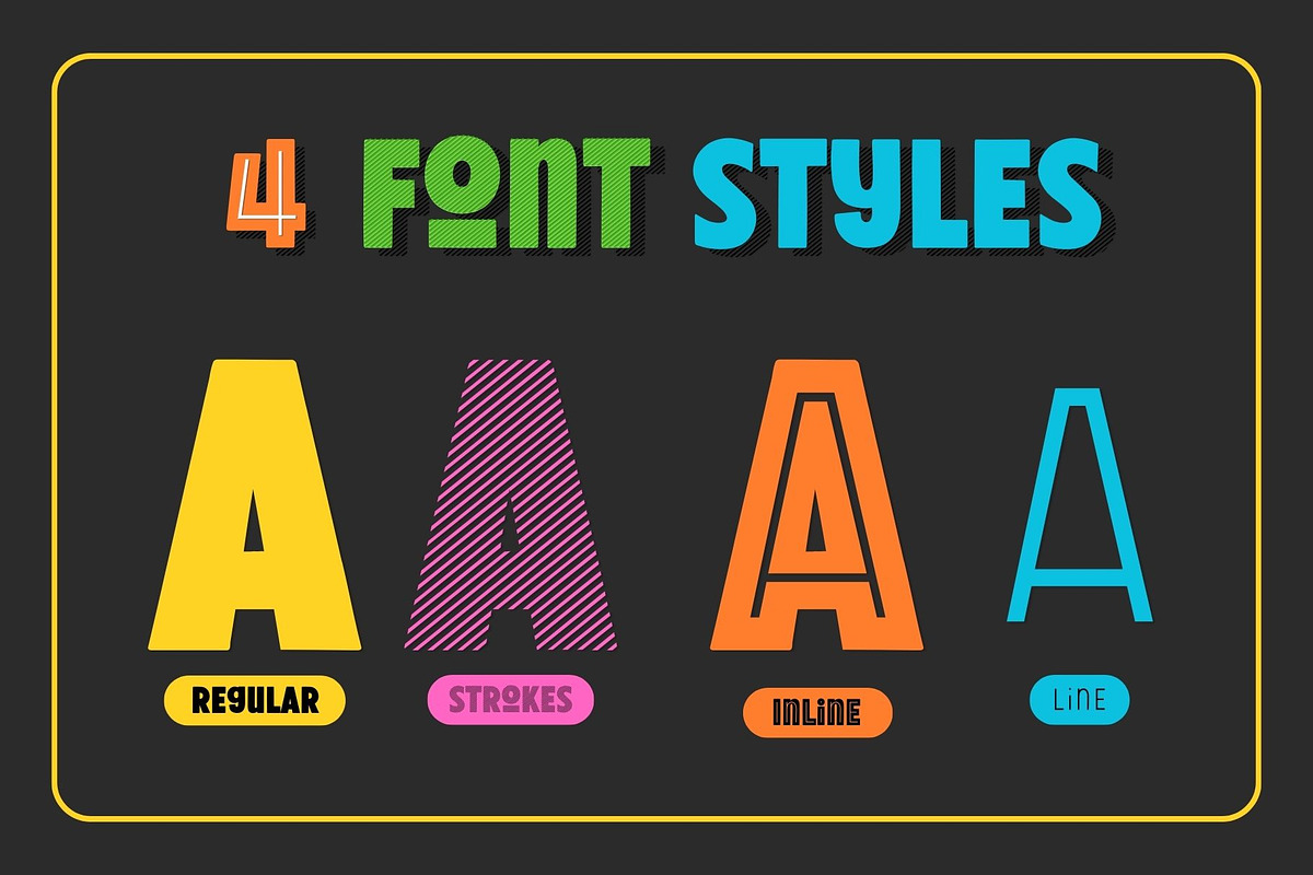 Fox Felix: 4 Font Styles, a Handwritten Font by Fox7 By Rattana (Photo 2 of 12)