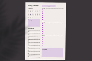 Daily And Weekly Digital Planner