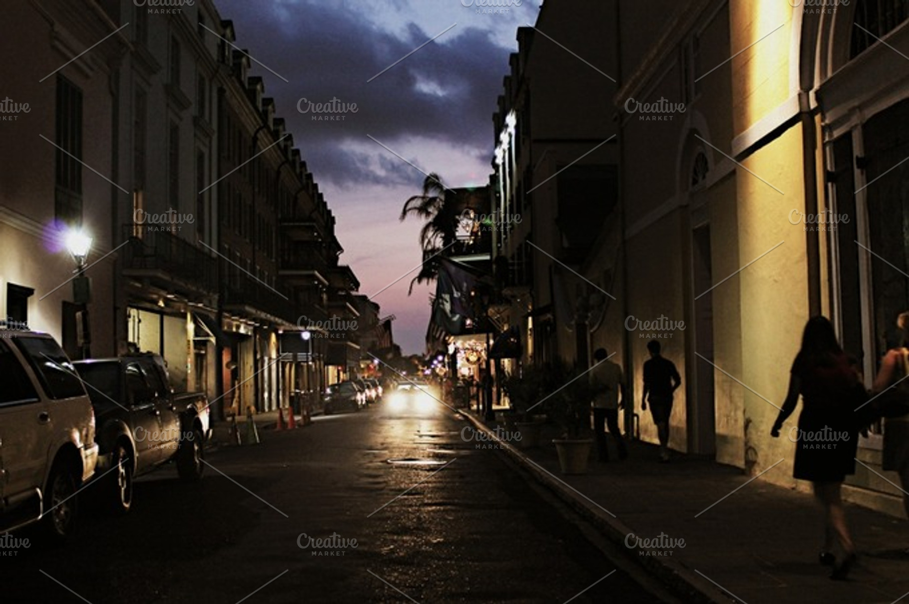 Royal street stock photo containing new orleans and louisiana