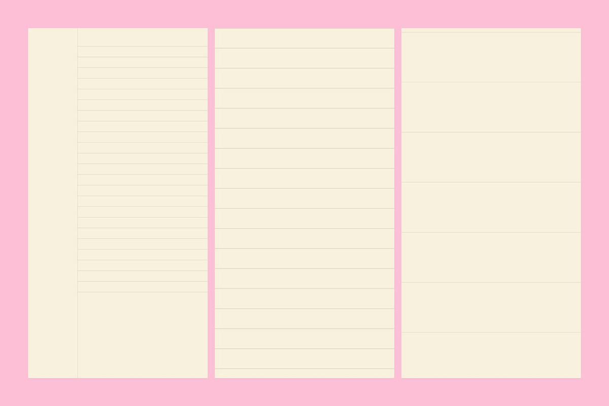 Digital Weekly Planner/Notebook ADHD, a Stationery Template by Ashiya Pixel (Photo 8 of 18)