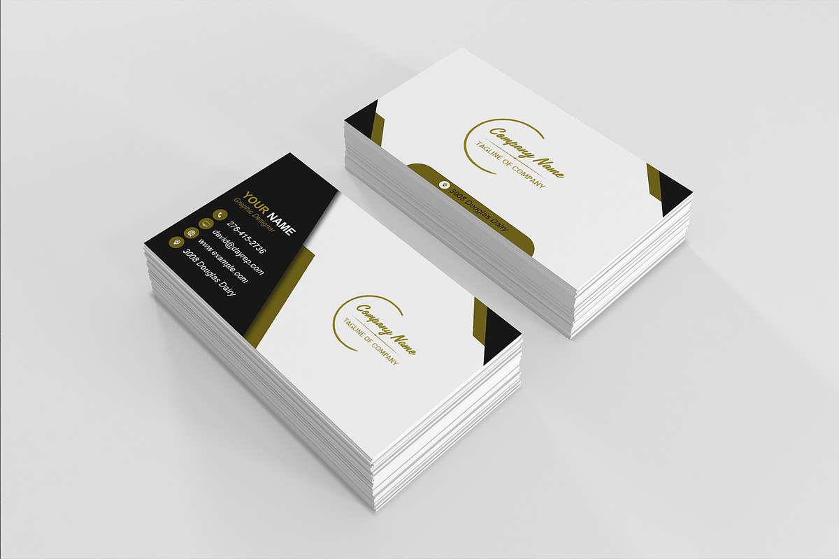 Modern Corporate ID Card preview 3