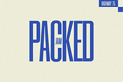 Highway 75 - Condensed Sans-Serif, a Sans Serif Font by Lateral Design (Thumbnail 4 of 16)