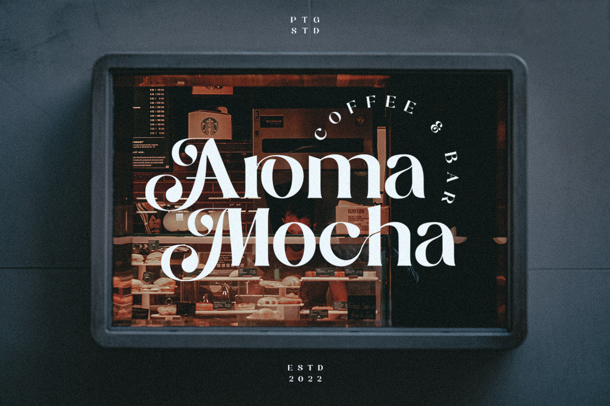 Calgary | New Stylish Serif Font, a Serif Font by Pentagonistudio (Photo 13 of 20)