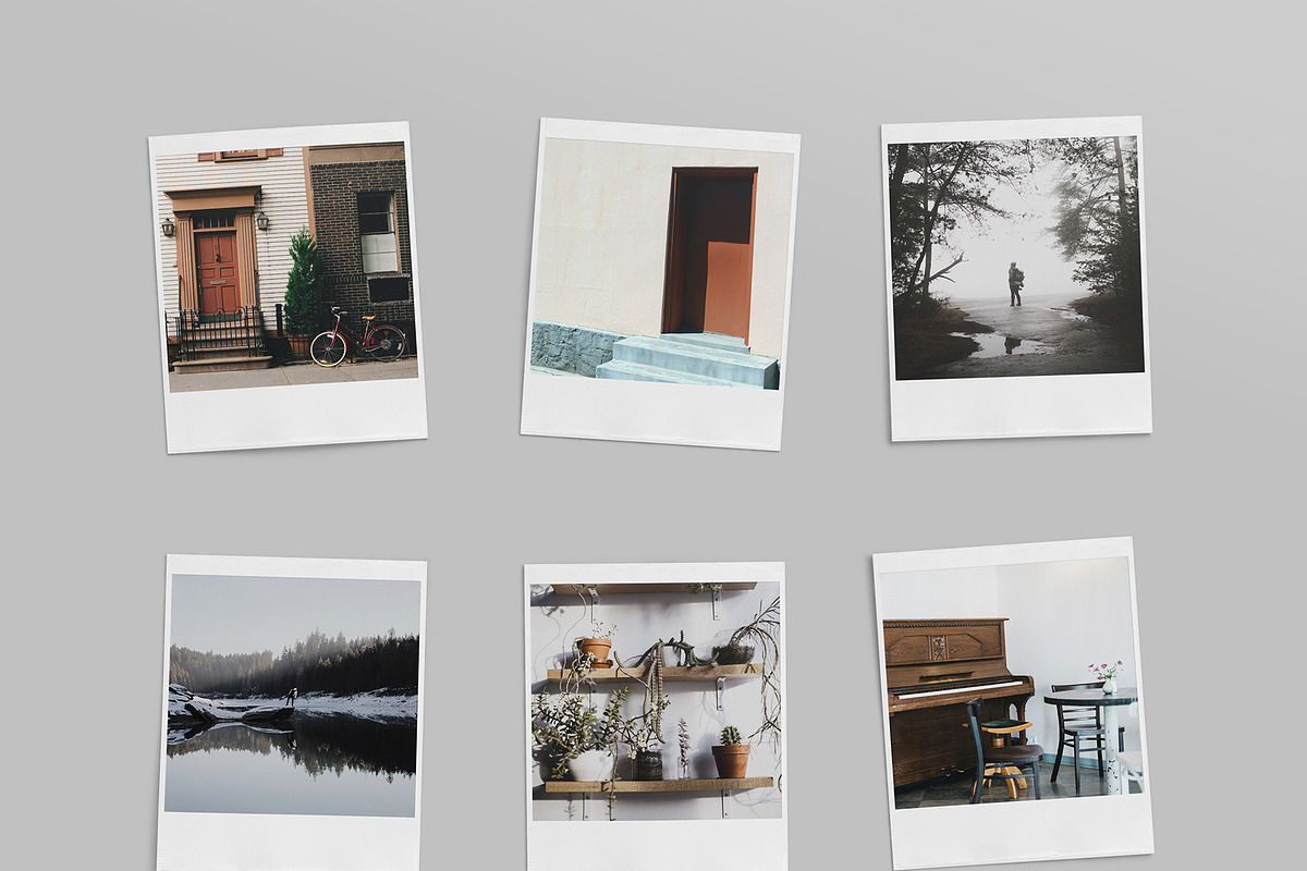 Instant Photo Mockup Bundle, a Mockup by KIPET (Photo 12 of 34)