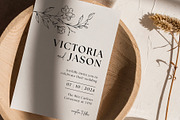 BW Invitation Canva Template, an Invitation Template by microstd (Thumbnail 2 of 6)