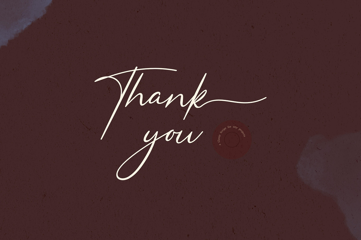 Americans Classy - Stylish Script, a Script Font by Almarkhatype (Photo 12 of 12)