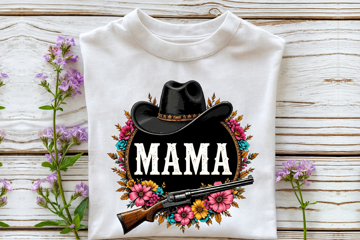 Western Cowboy Mama Sublimation, an Illustration by Rose Art (Photo 4 of 5)