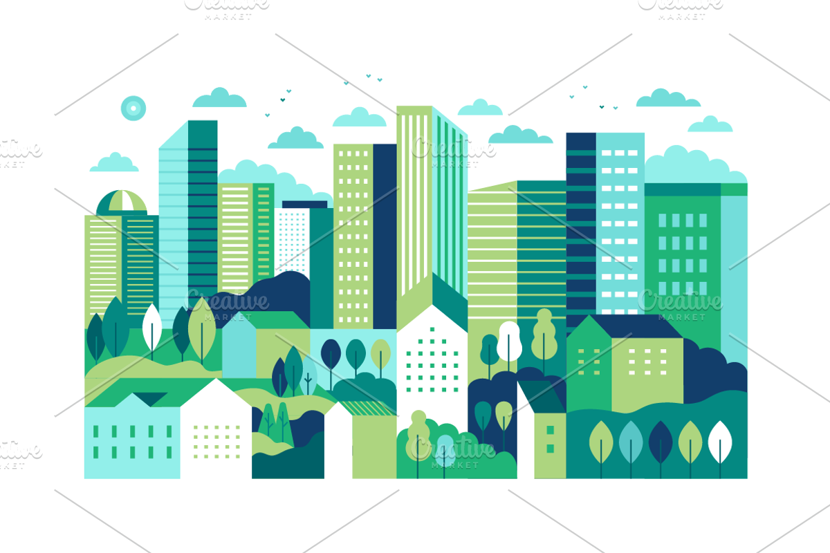 City illustrations, an Illustration by venimo (Photo 3 of 4)