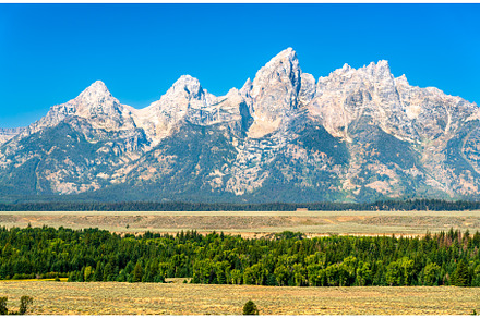 Scenic View of Grand Teton National, a Nature Photo by Leonid Andronov