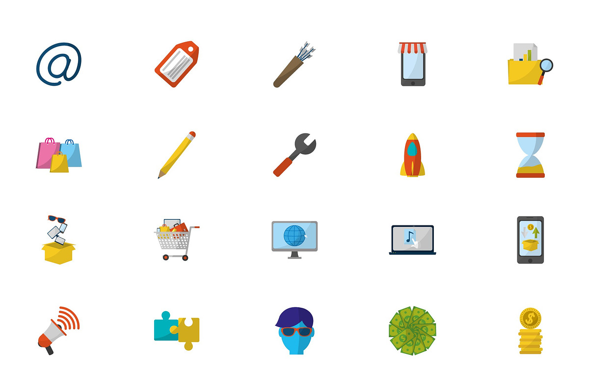 Business Marketing Illustration Set, an Object Illustration by studiogstock (Photo 1 of 3)