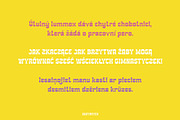 EggyPsych - a funky font, a Sans Serif Font by Brainware Graphic (Thumbnail 6 of 8)