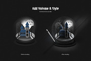 Procreate Shader Brushes Bundle, a Brush Add-On by brushapes.com (Thumbnail 8 of 33)