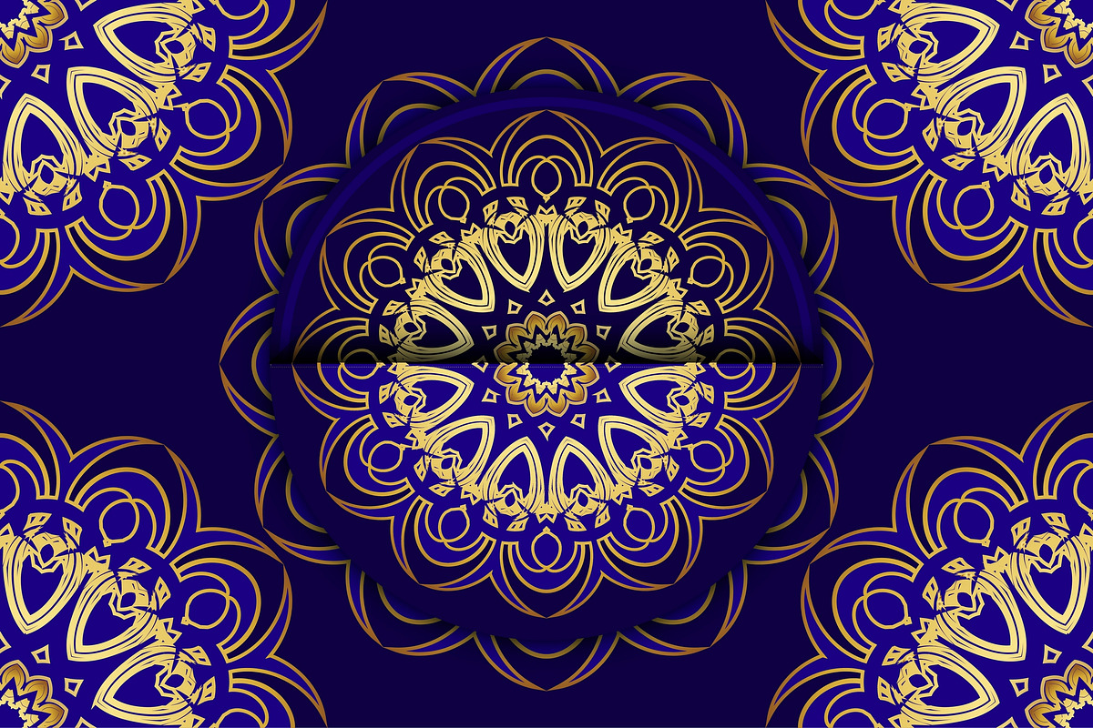 Mandala Luxury Ethnic Vector Bundle, a Background Graphic by NJ Himel (Photo 27 of 93)