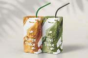 Juice Carton Packaging Box Mockup, a Packaging Mockup by DesignRushMarket (Thumbnail 10 of 15)