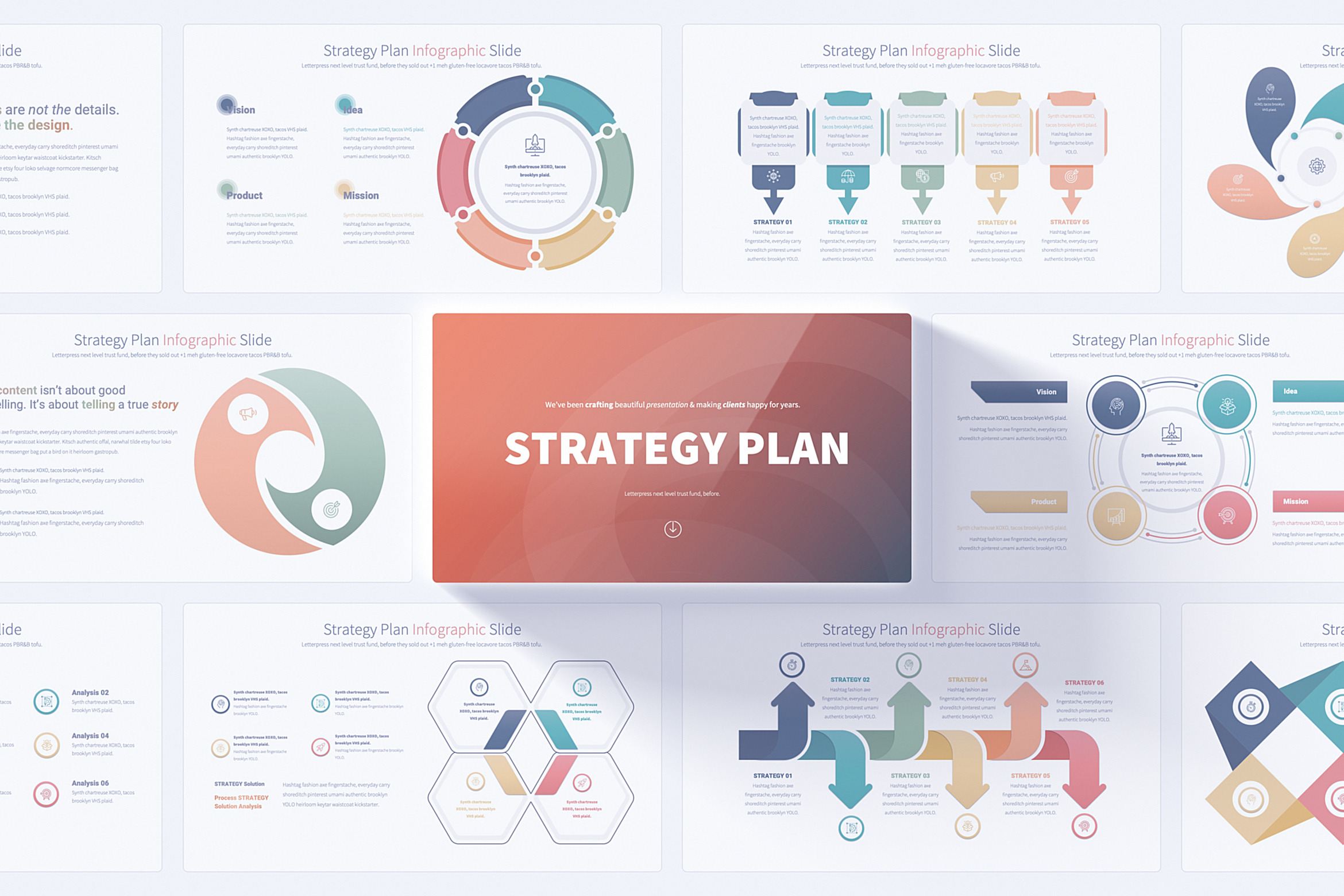 Strategy Plan PowerPoint Template, a Presentation Template by Pulsecolor