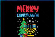 Holiday Merry Chrismukkah SVG PNG, an Object Graphic by Creativeusart (Thumbnail 2 of 4)