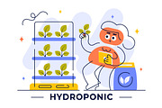 10 Hydroponics Illustration, a Person Illustration by denayunebgt (Thumbnail 4 of 4)