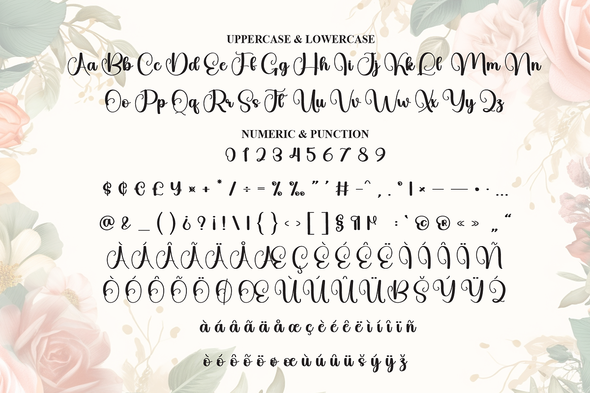 Angela | Script Font, a Handwritten Font by Scratchones (Photo 7 of 9)