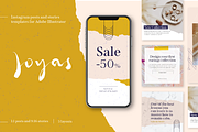 Joyas - Instagram Post Templates, a Social Media Template by Marinastu (Thumbnail 1 of 3)